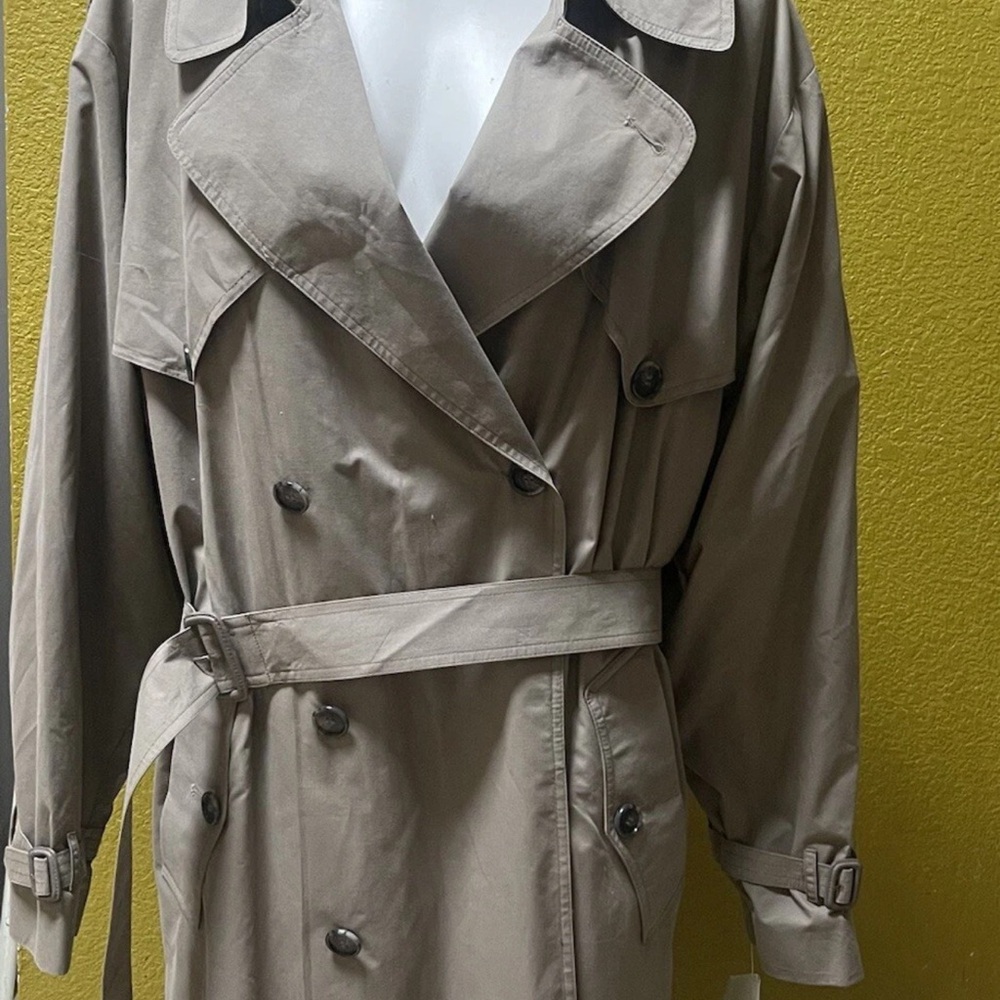 London Fog Men's Tan Trench Coat